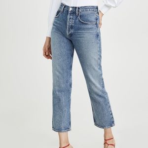 NWT Agolde Ripley Mid Rise Straight Jeans 29